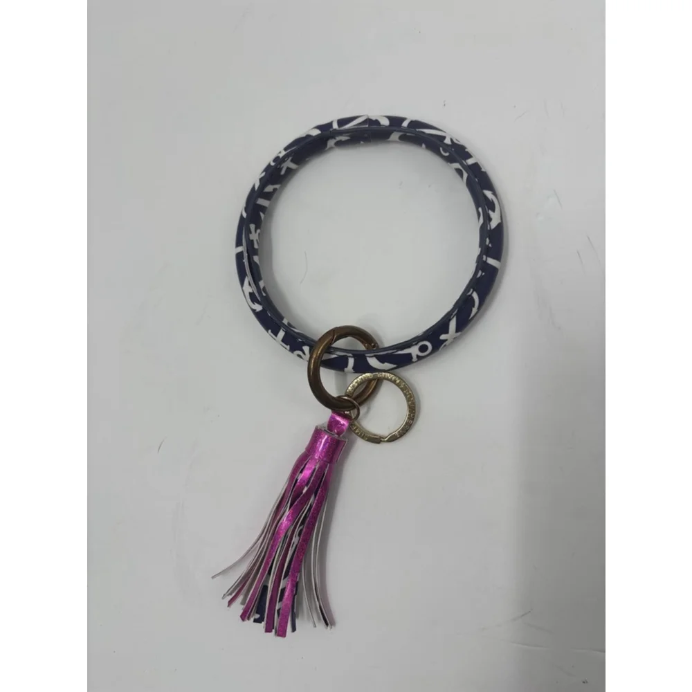 Women's Simply Southern bengal bracelet Key Chain One Size Blue